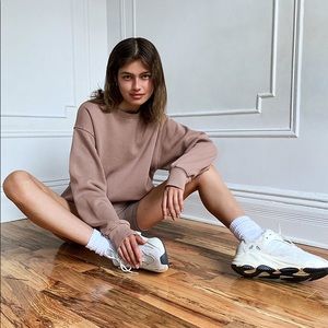 ARITZIA | tna- cozyaf boyfriend crew sweatshirt